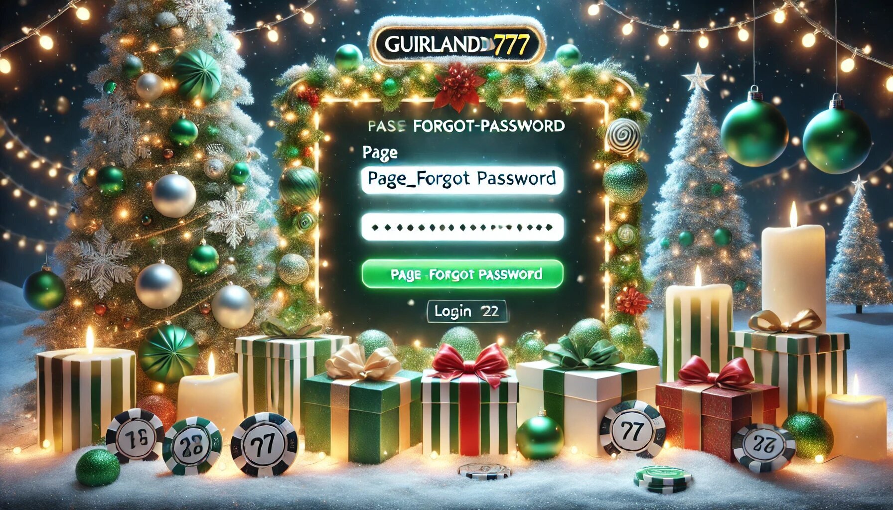Esqueceu sua senha no guirlandapg777
